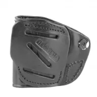 TAGUA GUN LEATHER 4-in-1 RH Black Holster for S&W M&P Shield (IPH4-1010)