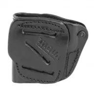 TAGUA GUN LEATHER 4-in-1 RH Black Holster for 1911 Compact (IPH4-205)