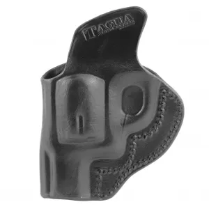 TAGUA GUN LEATHER Inside The Pants RH Black Holster for S&W J-Frame (IPH-710)