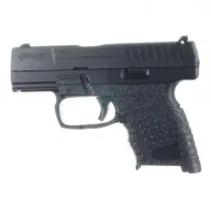TALON GRIPS for Walther PPS Small Backstrap in Black Rubber (601R)