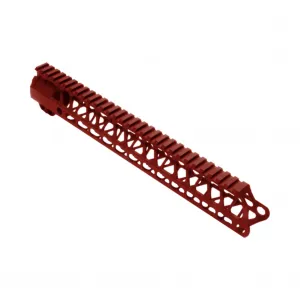 TIMBER CREEK OUTDOORS Enforcer 13in Keymod Red Hand Guard (K-E13-HG-R)