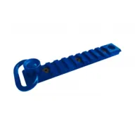TIMBER CREEK OUTDOORS 9 Slot QD Picatinny Combo Keymod Blue Rail (K-9S-QD-PRC-B)