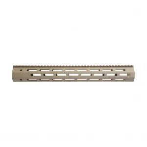 TROY 15in 5.56mm Flat Dark Earth M-LOK Rail (SRAI-ML1-15FT-00)
