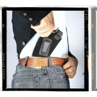 UNCLE MIKES Small Auto Black Nylon RH Inside the Pant Holster (7610-1)