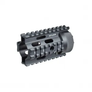 UTG PRO AR Pistol 4in Free Float Quad Rail System (MTU008)