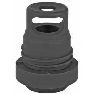 Yankee Hill Machine Co Mini QD Muzzle Brake, Black Finish, 1/2X28, Includes Shim Set YHM-3102-1MB-28A