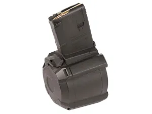 Magpul PMAG D-60 Drum Magazine AR-15 223 Remington, 5.56x45mm 60-Round Polymer