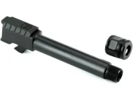 Griffin Armament ATM Barrel Glock 19 Gen 5 9mm Luger 1/2"-28 Threaded with Micro Carry Compensator Stainless Steel Nitride
