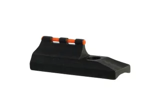 Williams Fire Sight Front Sight Ramp .445" Height Fits .875" Barrel Diameter Aluminum Black Fiber Optic Red