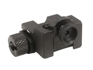 NECG Rear Peep Sight Ruger-Style Base Adjustable Steel Blue