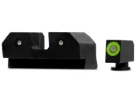 XS R3D Night Sight Set Glock 42, 43, 43X, 48 Steel 3-Dot Tritium Ember Glow Front Dot
