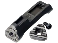 Strike Industries Modular Magazine Release Sig P320 Stainless Steel Melonite