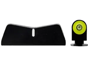 XS DXW2 Night Sight Set Glock 17, 19, 22, 23, 24, 26, 27, 31, 32, 33, 34, 35, 36, 38 Big Dot Tritium Front, White Stripe Rear