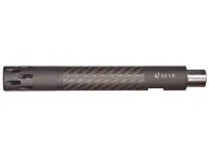 Volquartsen Lightweight Barrel with Forward Blow Compensator Ruger 22 Charger 22 Long Rifle .920" Diameter 1 in 16" Twist 1/2"-28 Thread Carbon Fiber Black