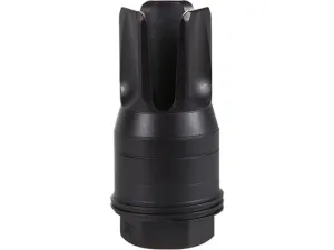 Sig Sauer Clutch-Lok Shouldered QD Flash Hider 5.56x45mm NATO 1/2"-28 Thread 90 Degree Shoulder Steel Matte