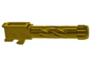 Rival Arms Barrel V1 Glock 26 Gen 3, 4 9mm Luger Spiral Fluted 1/2"-28 Thread Stainless Steel