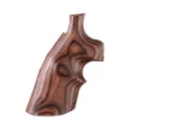Hogue Fancy Hardwood Grips with Top Finger Groove Taurus Medium and Large Frame Revolvers Square Butt
