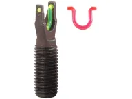 HIVIZ Front Sight AK-47 Steel Fiber Optic with Interchangeable Red & Green Lite Pipes