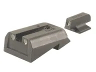 TRUGLO Brite-Site Tritium Sight Set 1911 Kimber Front and Rear Sight Cuts Steel Tritium Green
