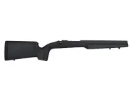 Bell and Carlson Medalist M40 Varmint/Tactical Vertical Grip Rifle Stock Remington 700 BDL Long Action with Aluminum Bedding Block System Varmint Barrel Channel Synthetic Black