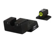 Trijicon HD Night Sight Set 1911 Novak Cut Steel Matte 3-Dot Tritium Green with Front Dot Outline