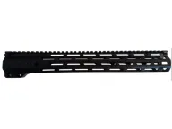 American Built Arms Pro M-LOK Free Float Handguard AR-15 Aluminum Black