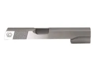 Caspian Slide 1911 Government 9mm Luger, 38 Super No Sight Cuts Steel in the White