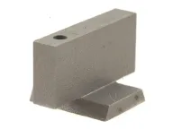 Kensight Front Sight Blank 1911 Novak Cut Flat Base .300" Height .115" Width Steel Black