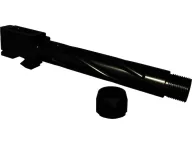 Midwest Industries Gen 2 Free Float 2-Piece Handguard Quad Rail AR-15 Extended Carbine Length Aluminum Black