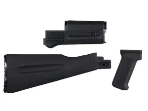 Arsenal, Inc. Complete Buttstock and Handguard Set Warsaw Pact Length AK-47, AK-74 Stamped Receivers Polymer