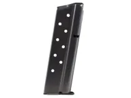Metalform Magazine Competition 1911 Government, Commander 38 Super 9-Round Stainless Steel Matte Round Follower Removable Base