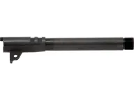 Swenson Semi Drop-In Barrel 1911  9mm Luger 1 in 16" Twist 5" Government Threaded (.578"-28 Thread) Steel Matte Black