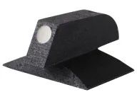 Kensight Front Sight 1911 Novak Cut Contoured Base .115" Width Steel Black Blade with White Dot
