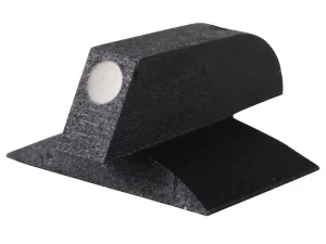 Kensight Front Sight 1911 Novak Cut Contoured Base .115" Width Steel Black Blade with White Dot