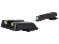 TRUGLO TFO Sight Set S&W M&P, SD9, SD40 Steel Tritium Fiber Optic