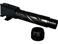 Rival Arms Barrel S&W M&P 9 Shield 9mm Luger 1/2"-28 Thread Spiral Fluted Stainless Steel