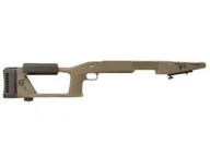 Choate Ultimate Sniper Rifle Stock Savage 10 Series Short Action Staggered Feed with 4.275" Screw Spacing Blind Magazine 1.25" Barrel Channel Synthetic Olive Drab