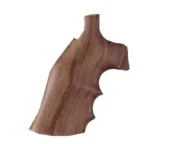 Hogue Fancy Hardwood Grips with Finger Grooves Dan Wesson Small Frame