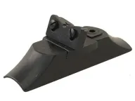 NECG Classic Rear Sight Base with Adjustable Elevation Blade Steel Blue