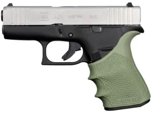 Hogue Handall Slip-On Beavertail Grip Sleeve Glock 43X, 48 Rubber