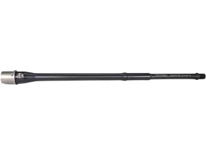 Faxon Match Series Barrel AR-15 223 Remington (Wylde) 1 in 8" Twist Gunner Contour 5R Rifling Stainless Steel Nitride with Nickel Teflon Extension