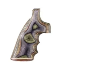 Hogue Fancy Hardwood Grips with Accent Stripe, Finger Grooves and Contrasting Butt Cap Taurus Small Frame