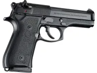 Hogue Rubber Grip Panels Beretta 92, 96 Black