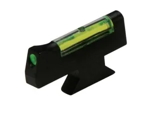 HIVIZ Front Sight for S&W Revolver with Interchangeable Front Sight .310" Height Steel Fiber Optic