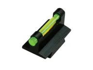 HIVIZ Muzzleloader & Rifle Front Sight Height .375" Dovetail Steel Fiber Optic with 6 Interchangeable Lite Pipes