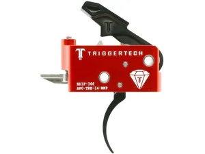 TriggerTech AR Diamond Pro Trigger Group Curved Bow AR-15, LR-308 Two Stage Black