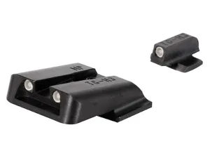 TRUGLO Brite-Site Tritium Sight Set S&W M&P, SD9, SD40 Steel Tritium Green
