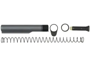 Knights Armament Receiver Extension Collapsible Buffer Tube Assembly M110, SR-25 Aluminum Black