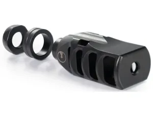 Ultradyne Pegasus Tanker Compensator Muzzle Brake with Timing Nut 6.5mm 5/8"-24 Thread Stainless Steel Nitride