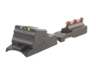 Williams Fire Sight Set Thompson Center New Englander Aluminum Black Fiber Optic Green